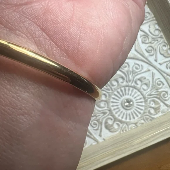 Marla Aaron 14K Yellow Gold Hard Hook Bracelet Cuff Handmade Box EUC! - Picture 14 of 16